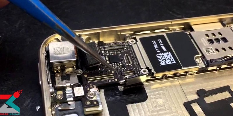 دلایل خرابی برد گوشی آیفون 5s