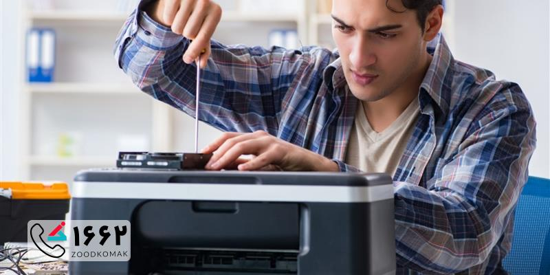 تعمیر پرینتر LaserJet P1102 اچ پی