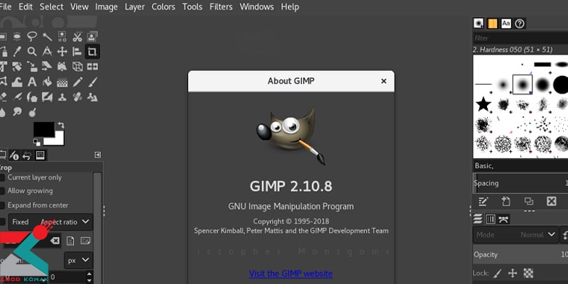 نرم افزار اصلاح رنگ در ویندوز GIMP