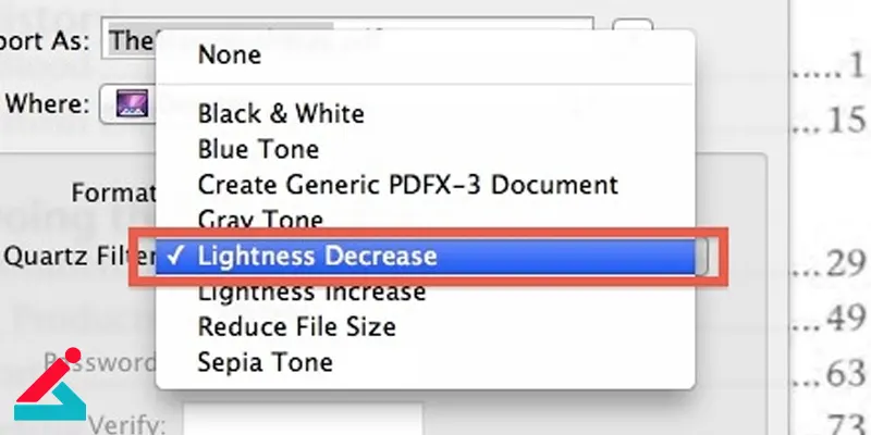 تغییر رنگ پس زمینه PDF