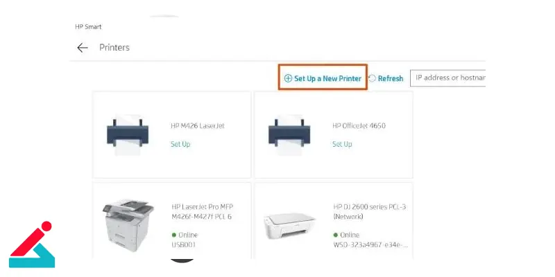 راه اندازی پرینتر HP با برنامه HP Smart 