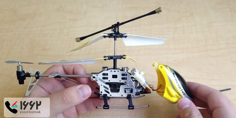 تعمیرات فوری هلی کوپتر