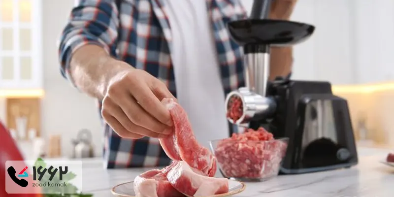 دفترچه راهنمای دستگاه چرخ گوشت