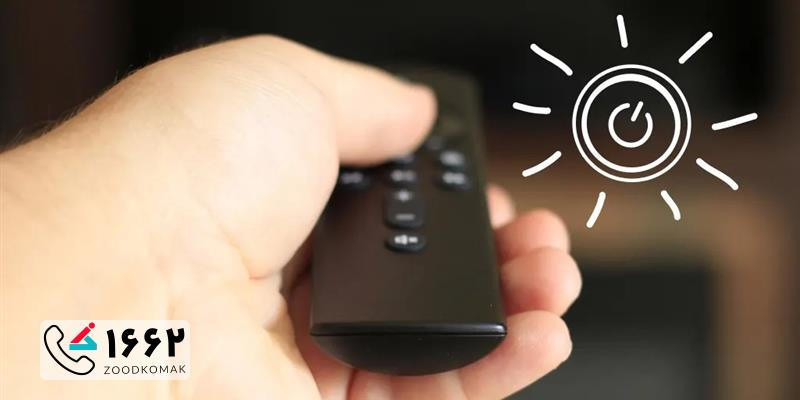 روشن نشدن تلویزیون