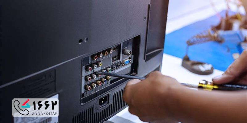 بوی سوختگی تلویزیون