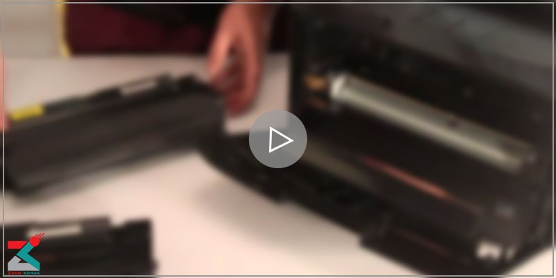 آموزش جا زدن کارتریج سامسونگ