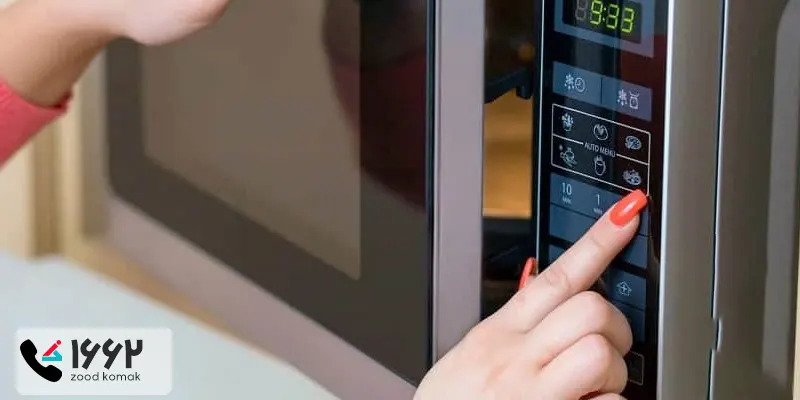 علت عقب ماندن ساعت مایکروفر