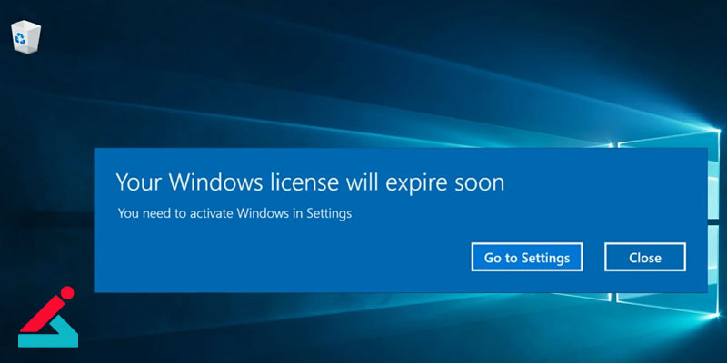 ارور your windows will expire soon