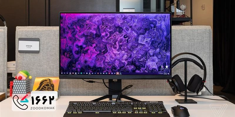 رفع مشکل برفکی شدن مانیتور + قیمت