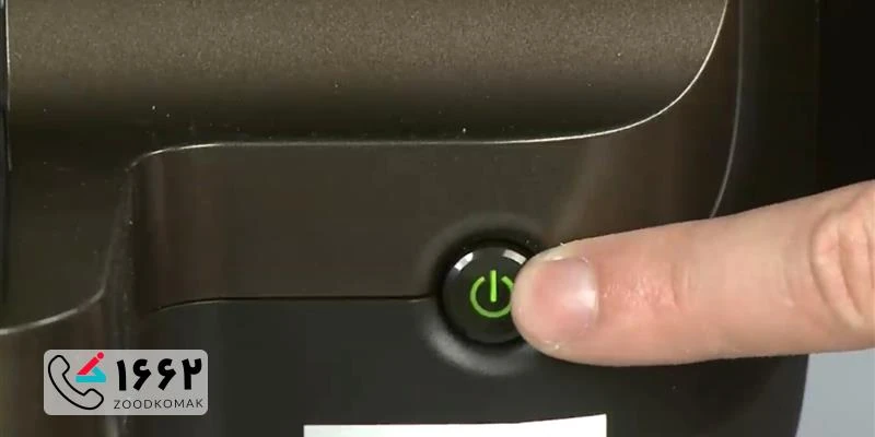 روشن نشدن پرینتر