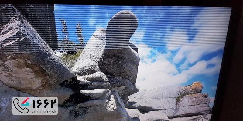 رفع مشکل خطوط عمودی مانیتور + قیمت